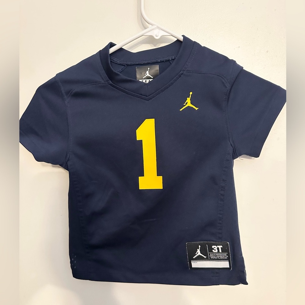 3T Air Jordan U of M Jersey